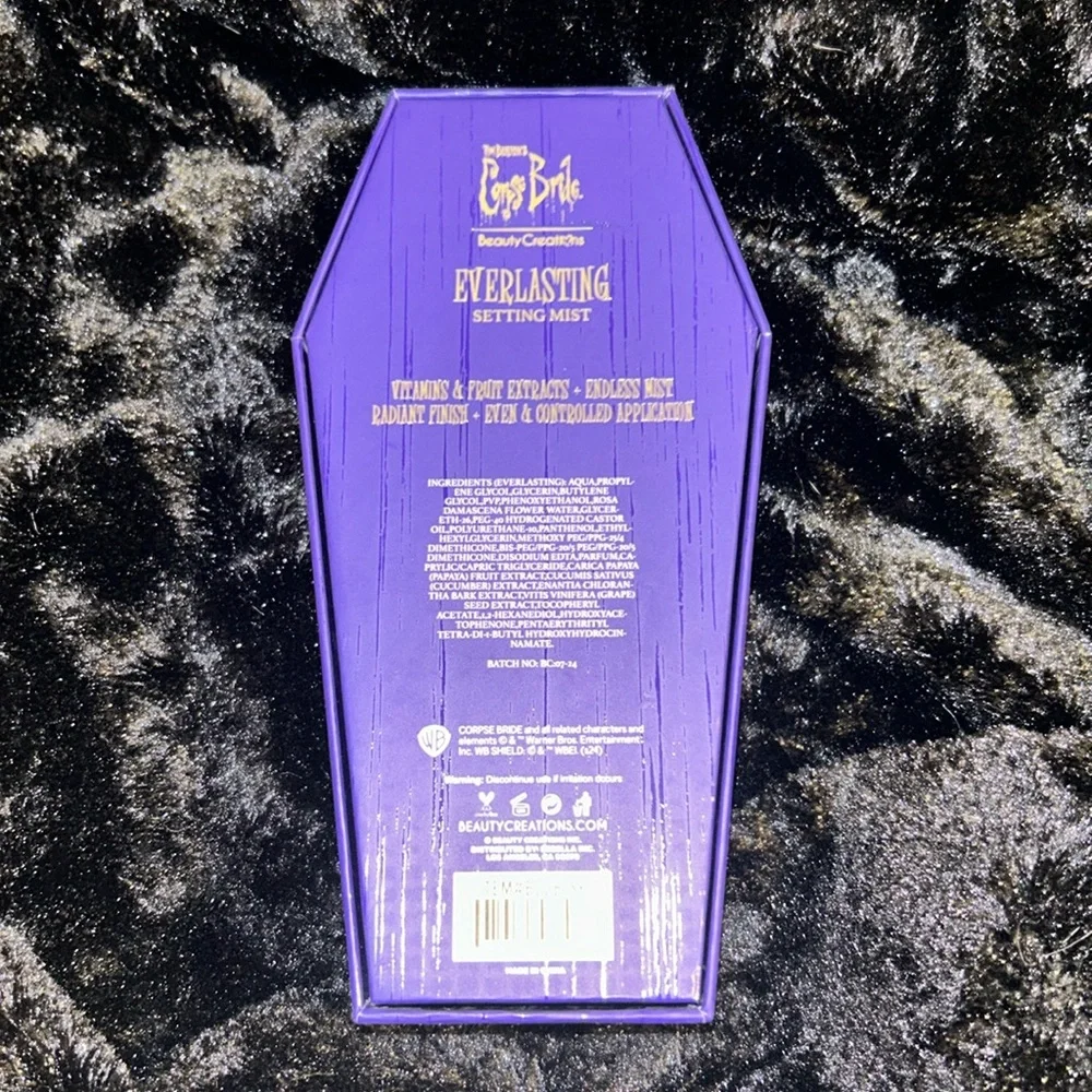 Tim Burton’s Corpse Bride Everlasting Setting Mist NEW! In Box Makeup face spray